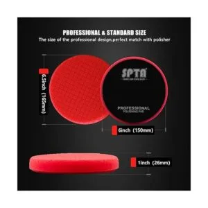 Almohadillas de pulido con acabado rojo almohadillas de_2