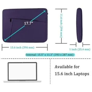 BOOEUDI Funda para laptop de 15.6 pulgadas funda_5
