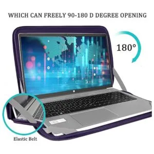 BOOEUDI Funda para laptop de 15.6 pulgadas funda_2