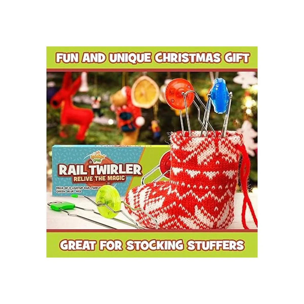 Rail Magic Rail Twirler Paquete de 3 Relleno magnético_3