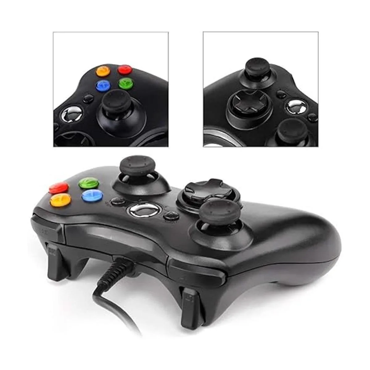 Controlador de juegos USB con cable para Microsoft Xbox_3