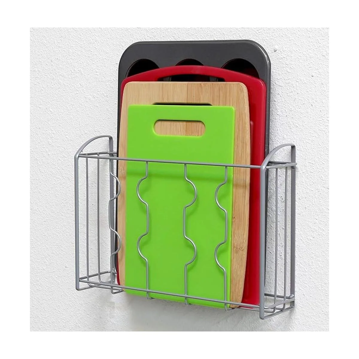 Soporte Organizador Simplehouseware sobre la puerta de_5