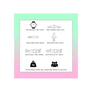 Eeay Reloj para niños niñas y niños primer reloj de_4