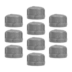 PIPE DCOR 34 pulg. Tapa de hierro maleable 10 unidades_1