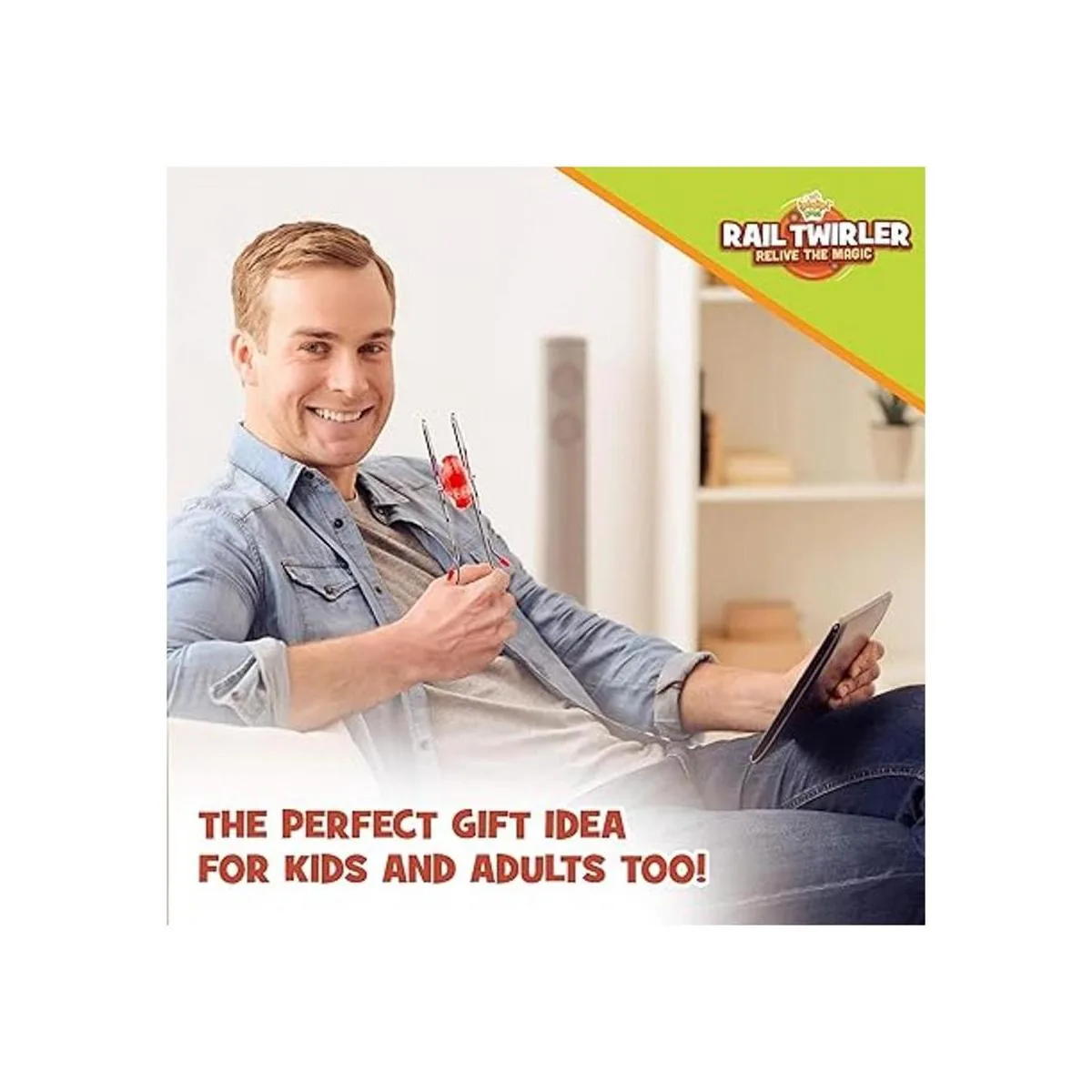 Rail Magic Rail Twirler Paquete de 3 Relleno magnético_5