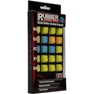 TaiHao Teclas de goma para juegos en blanco en blanco n._1