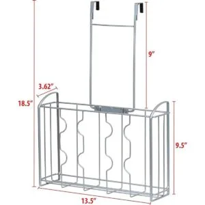 Soporte Organizador Simplehouseware sobre la puerta de_2
