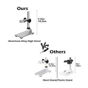 Ninyoon Soporte universal para microscopio Pro soporte de_2