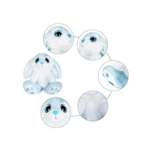 My OLi Conejo de peluche de Pascua de 8 pulgadas_7