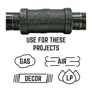 PIPE DCOR 34 pulg. Tapa de hierro maleable 10 unidades_5