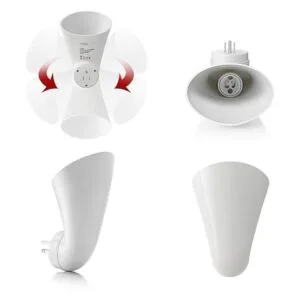 Auraglow Plugin GU10 Lámpara de pared con foco elevable_7