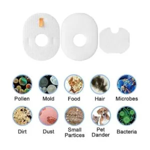 Sionlan Kit de filtro de cepillo de rodillo de vacío para_4