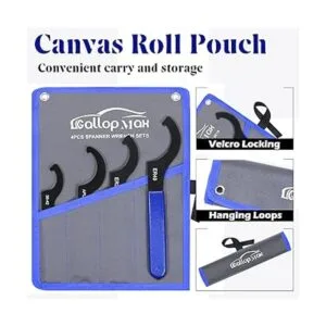 GallopMax Juego de 4 llaves de espiral universales llaves_3