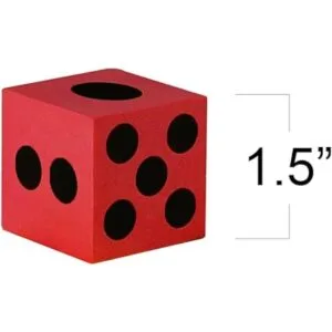 ArtCreativity Juego de 48 dados de espuma para niños_3