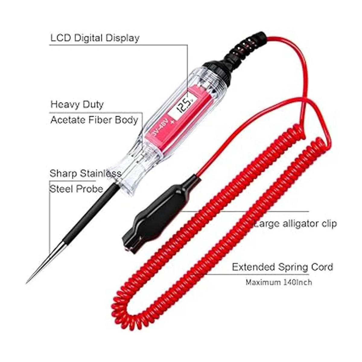 Probador de circuito LCD digital de 3 a 48 V de gran_3
