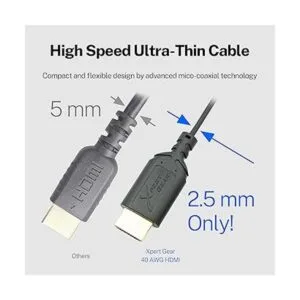 Xpert Gear Cable HDMI a Micro HDMI 2.0 tipo A a tipo D_4