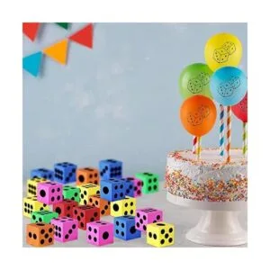 ArtCreativity Juego de 48 dados de espuma para niños_5
