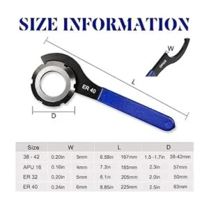 GallopMax Juego de 4 llaves de espiral universales llaves_4