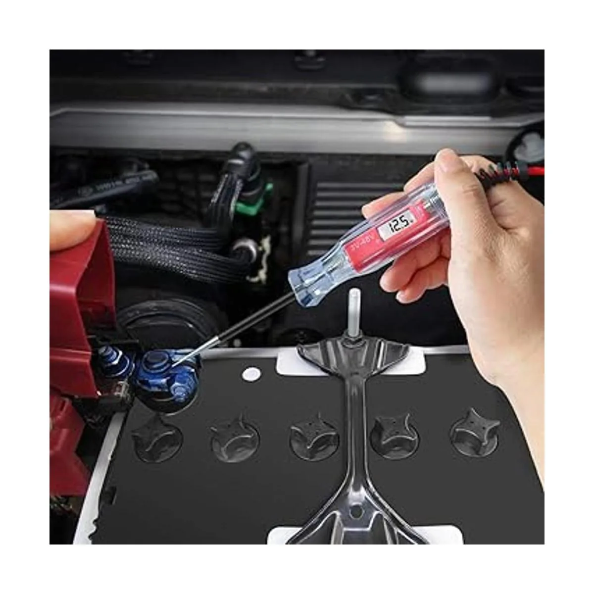 Probador de circuito LCD digital de 3 a 48 V de gran_6