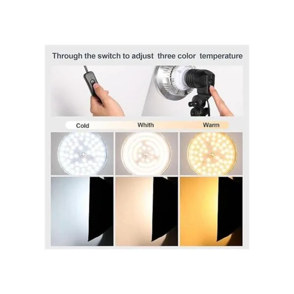 Aqirui Bombilla de 85 W regulable tricolor LED bombillas_2