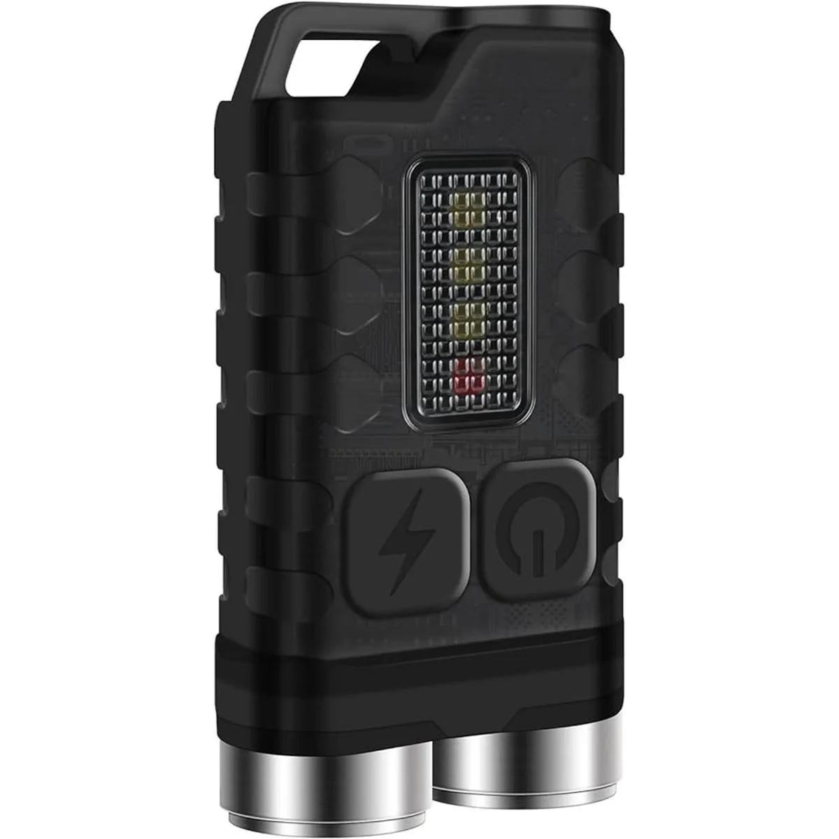 Boruit V3 Linterna pequeña y potente EDC con luz roja UV_1