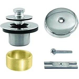 Westbrass D941K26 Moldura de drenaje para bañera de rosca_1