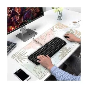 Tapete de teclado bohemio con pintura pastel alfombrilla_4