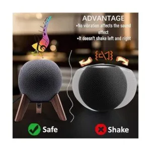 Soporte de madera real para Homepod Mini lanzado 2020_5