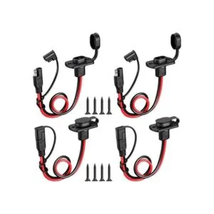 4 piezas de enchufe de alimentación SAE SAE de 12 AWG_1