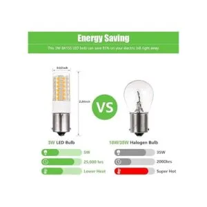 Makergroup BA15s Bombilla LED de bayoneta de un solo_2