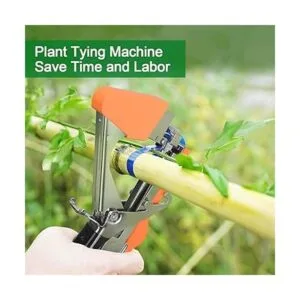 Jajadeal Máquina herramienta de atado de plantas para_4