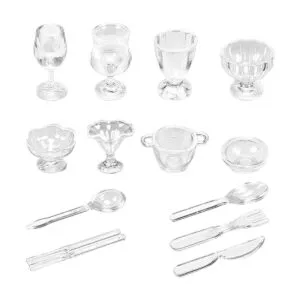 200 botellas de bebidas de alimentos en miniatura de_4