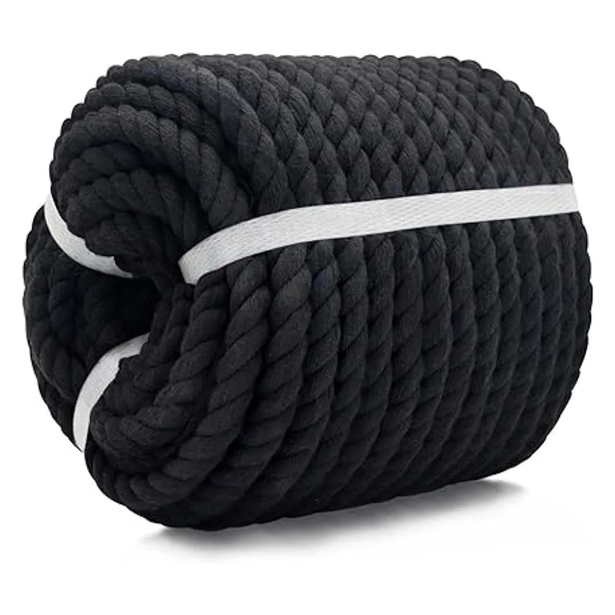 Cuerda negra de algodón trenzado de 12 pulgada cuerda_2