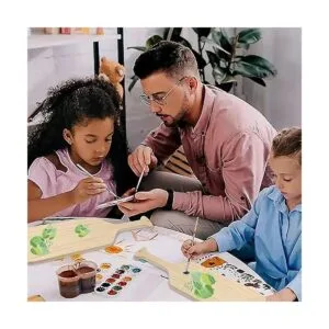 DAJAVE Paletas de madera sin terminar de 15 pulgadas_7