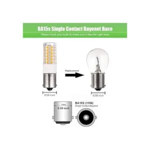 Makergroup BA15s Bombilla LED de bayoneta de un solo_5