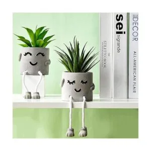 Planta artificial en maceta para cubículo bonita planta_6