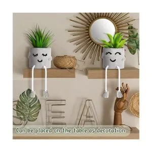 Planta artificial en maceta para cubículo bonita planta_7