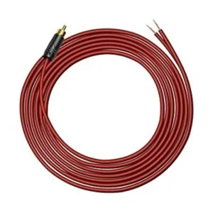 Cable de altavoz RCA a cable desnudo de 14 AWG OFC. El_1