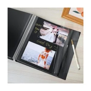 Spbapr Large Photo Album Self Adhesive Linen Cover_4