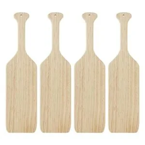 DAJAVE Paletas de madera sin terminar de 15 pulgadas_1