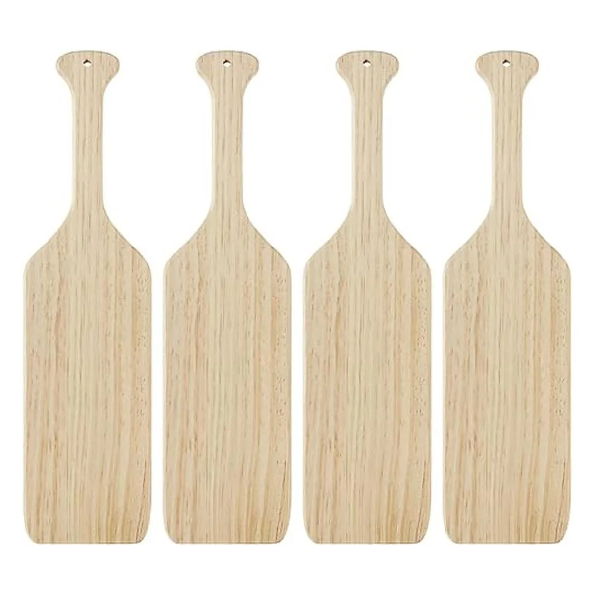 DAJAVE Paletas de madera sin terminar de 15 pulgadas_1