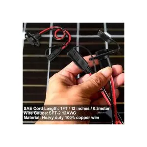 4 piezas de enchufe de alimentación SAE SAE de 12 AWG_5