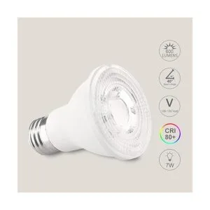FTL PAR20 Bombillas LED de 5000 K luz diurna blanca 7 W_3