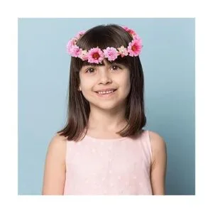 Cinaci Paquete de 8 diademas bohemias hawaianas con diseño_4