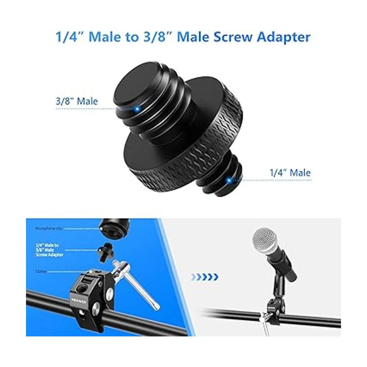 Neewer Adaptador de tornillo de cámara 22 piezas de 14_5