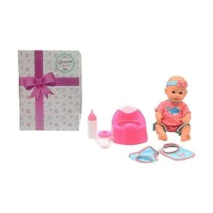 GiGo Muñeca de bebé húmeda y bebida de 14 pulgadas con_1