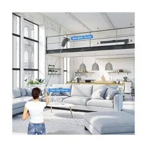 Plumero con poste de extensión para limpiar ventiladores_2