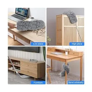 Plumero con poste de extensión para limpiar ventiladores_4