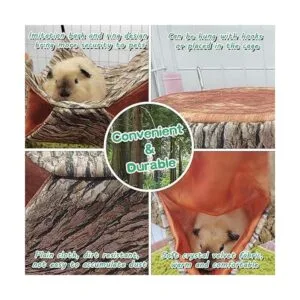 EAEDMY Cama y túnel de hamaca para árbol de indias y rata_5