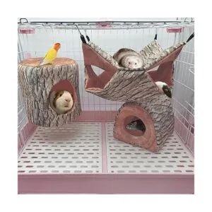 EAEDMY Cama y túnel de hamaca para árbol de indias y rata_6